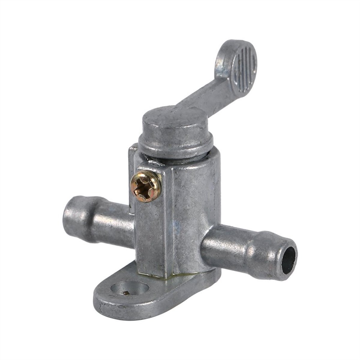 Dailygoods - Aluminium Inline Brandstofkraanschakelaar 8 mm voor Motorrijden
