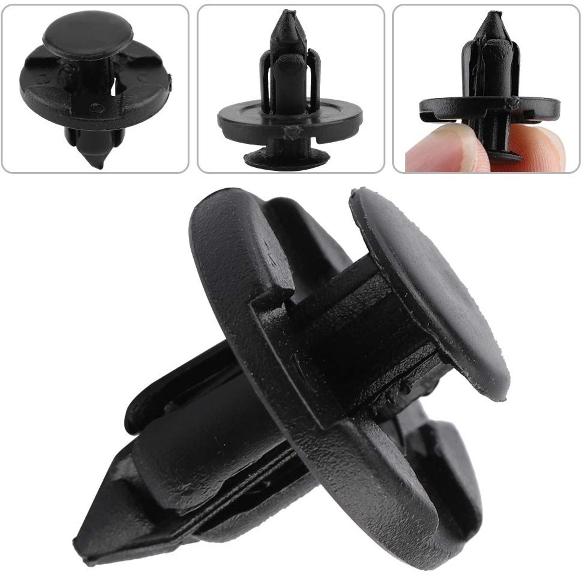 Dailygoods - Dailygoody - Inner Bumper Clips - Bumper Trim Fastener Set - 100 Stuks - Auto Onderdeel - Geschikt voor Meerdere Modellen