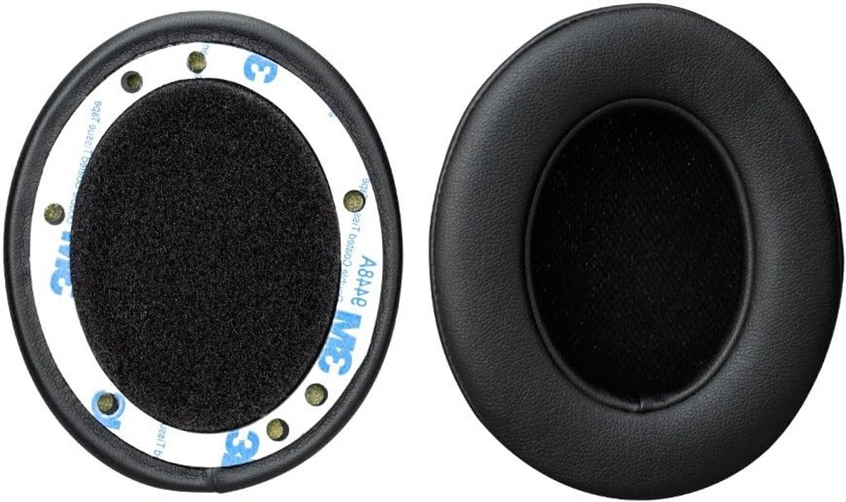 Vervangende oorkussens voor draadloze en kabel hoofdtelefoons, geschikt voor Beats Studio 2.0, met traagschuim en kunstleer.