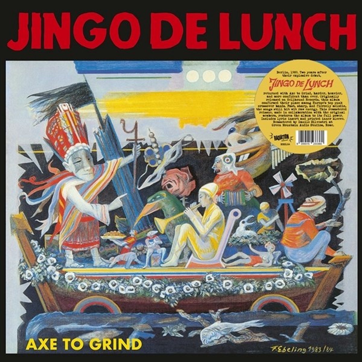 Jingo De Lunch - Axe To Grind (LP)