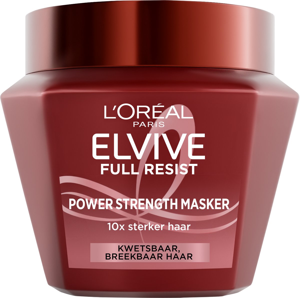 Bol.com L'Oréal Paris Elvive Full Resist Power Masker - Haarmasker - Kwetsbaar, Breekbaar Haar - 680ml aanbieding