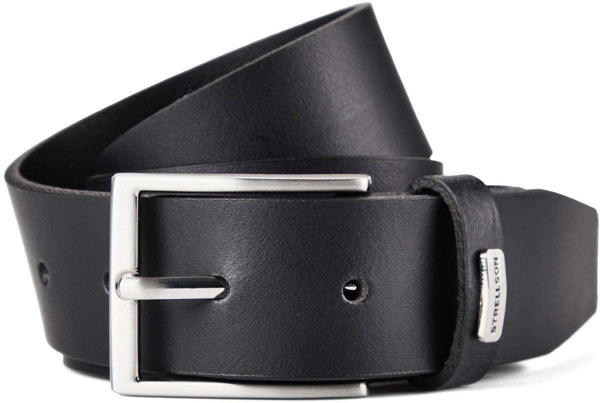 Strellson Riem Leder - Jongens - 110 cm - black