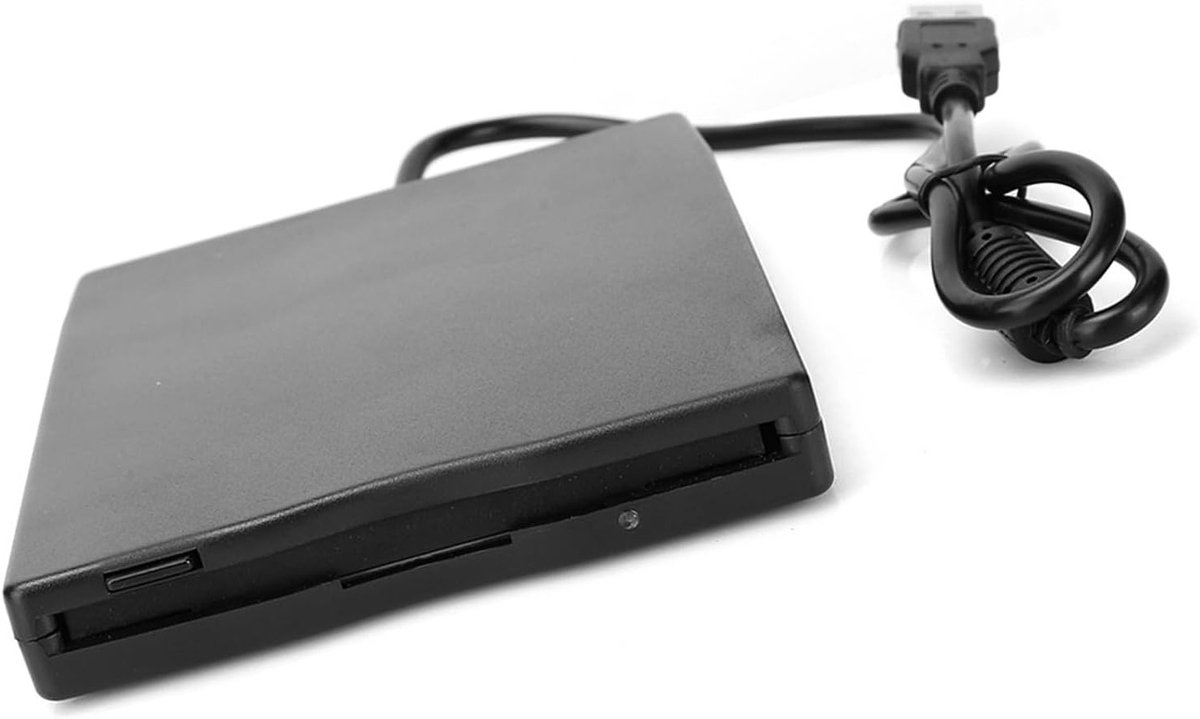 Draagbare Ultra Dunne USB Floppy Drive voor Desktop en Laptop - Externe Floppy Disk Lezer met Hoge Compatibiliteit en Gemakkelijk Gebruik