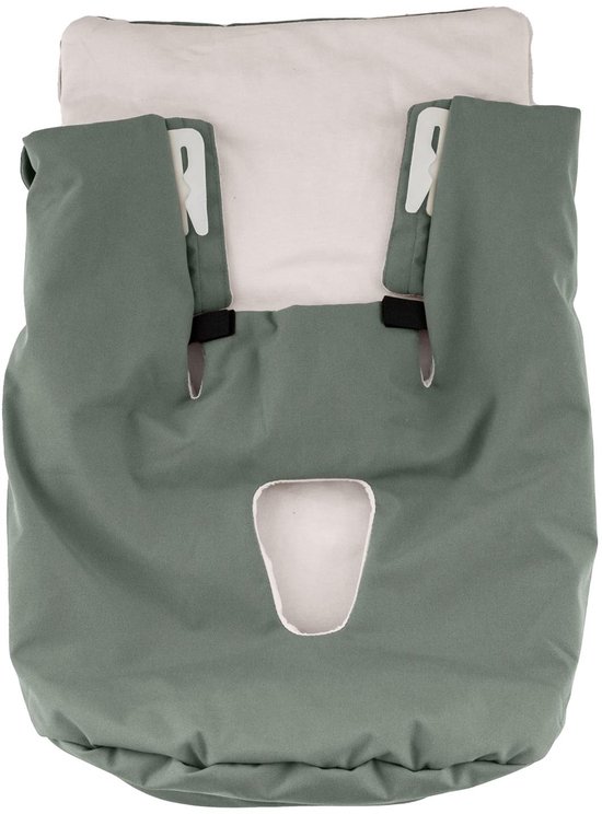 Besafe Weer en wind cover Beyond Go - Accessoire autostoel Beyond Go - Voetenzak - Voetenzak autostoeltje - Meadow Green van Merkloos — afbeelding 2