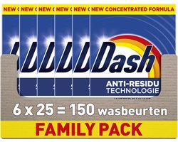Dash Waspoeder - Witter Dan Wit - 6 x 25 Wasbeurten