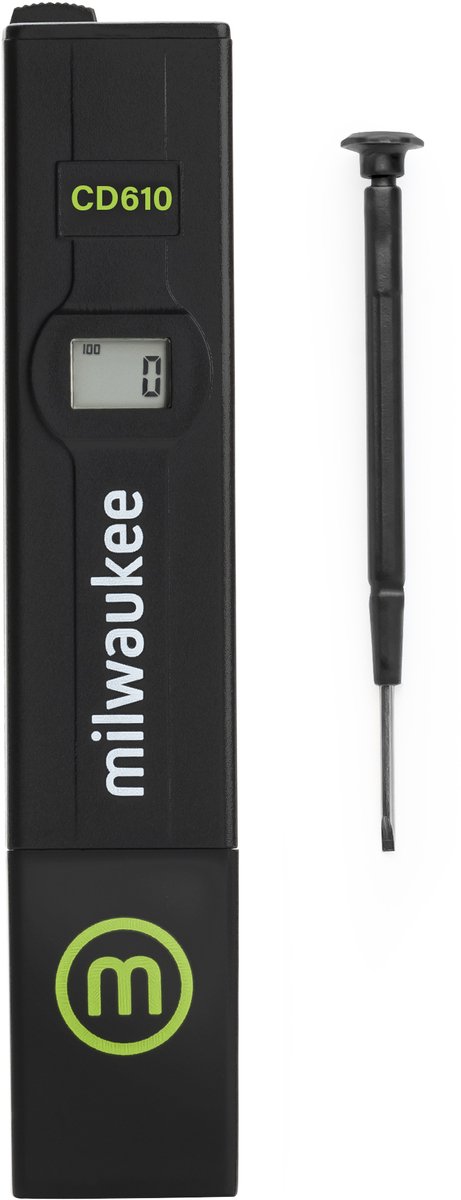 Milwaukee CD610 Digitale TDS Pen met Hoog Bereik aquarium vijver brouwen