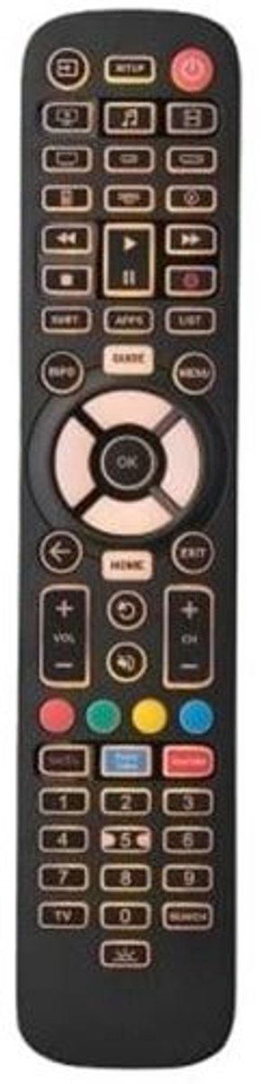 Accsup URC1611 Universele afstandsbediening (tv)