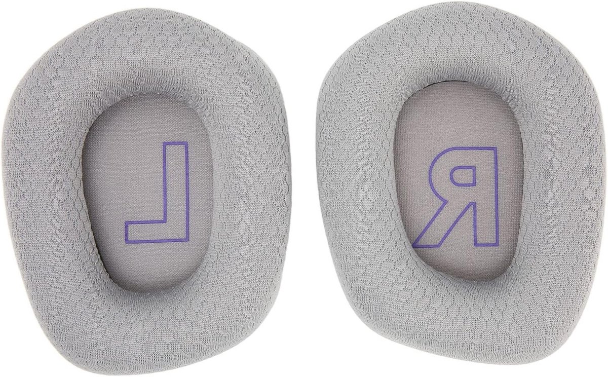 Comfortabele Vervangende Oorkussens voor Gaming Headsets, Ideaal voor Geluidsisolatie en Langdurig Gebruik (Zilver Grijs)
