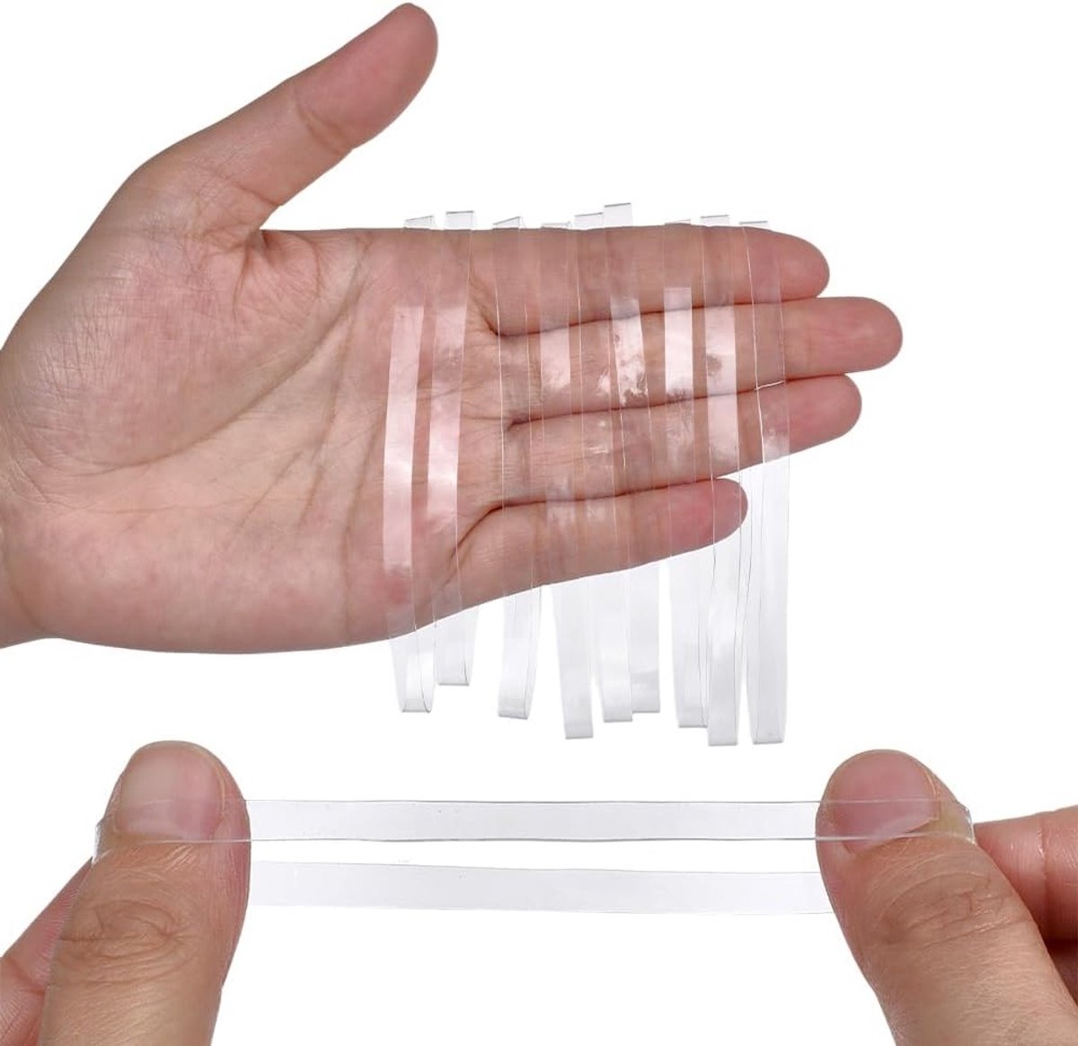 100 Stuks Duidelijke Grote Rubber Bands 5mm Breed Sterke TPU Elastische Bands voor Boeken, Camera en Kantoorbenodigdheden - 30cm voor Creatieve Projecten en Verpakking