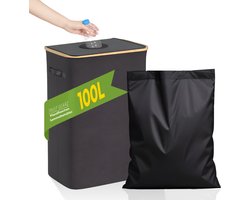 Trust Gearz® - Statiegeld container - inclusief flessentas - lege flessen & blikken - 100L - flessenmand - statiegeld prullenbak - recycle bak - afvalscheidingsbakken
