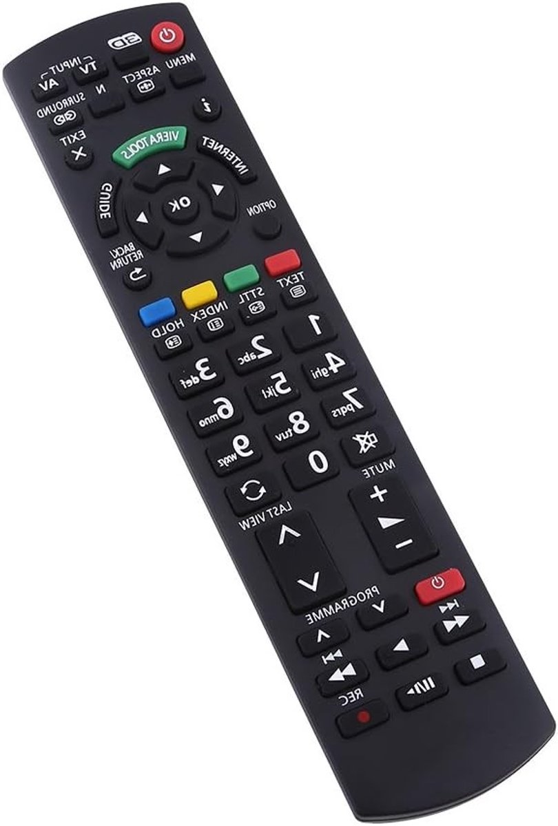 Universele Vervangende Afstandsbediening voor Panasonic TV's - Geschikt voor LCD, LED en 3D TVs