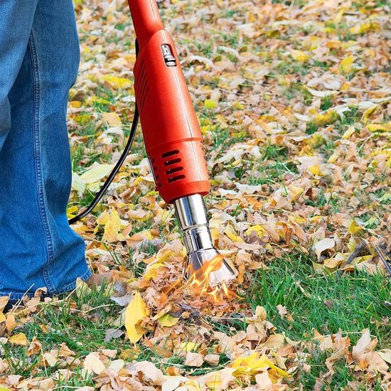 Elektrische Onkruidverdelger 2-in-1, 2000 W Air Burner, 220 V, Efficiënt Onkruid Bestrijden en Tuinonderhoud van Merkloos	 — afbeelding 4