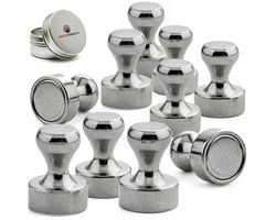 Brute Strength - Super sterke magnetische ophanghaakjes - Haakjes | Pionnen - 10 stuks - Neodymium magneet sterk