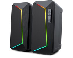 PC speakers met Bluetooth 5.3 - RGB verlichting - Computerspeakers - Game speakers voor PC - Speakerset