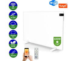 VH Infrarood paneel Superia - 60 x 100 cm - 600 Watt - Compleet met thermostaat - Wifi functie -…