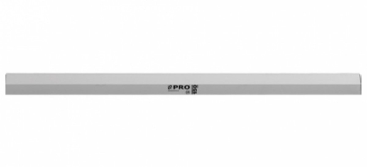 PRO Professionele Trapezium Afreilat - 240 cm - Stucadoorslat - Gehard Aluminium - 1,5 mm Wanddikte - Ergonomisch Profiel - PRO-22240