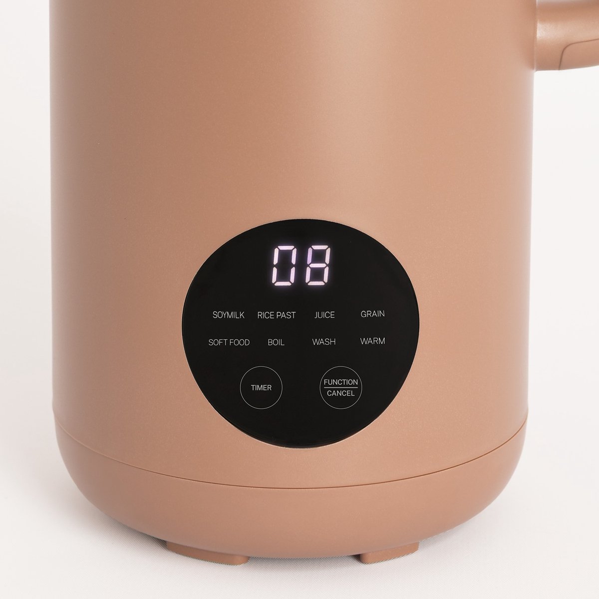 CREATE - Multifunctionele machine van 850 ml voor plantaardige melk - Mokka - VEGAN MILK MAKER STUDIO thumbnail 6