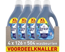 Lenor Wasverzachter - Zeebries - 4 x 126 Wasbeurten