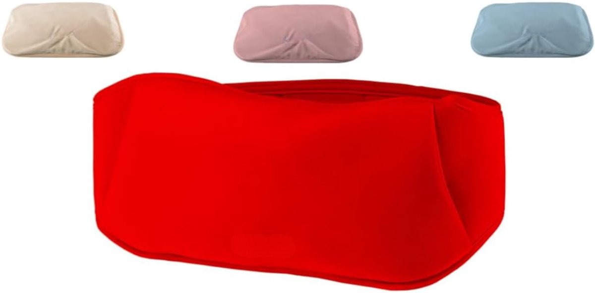 RUX® Elektrische kruik - Kruik - Kruik elektrische - Rood - 27 cm x 19 cm x 5 cm