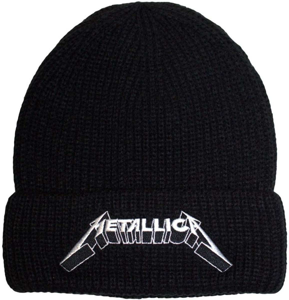Metallica - 3D Logo Beanie Muts - Zwart