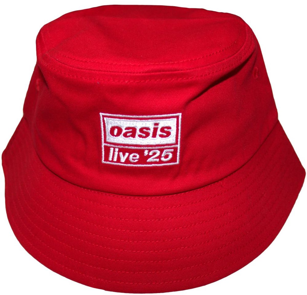 Oasis - Live '25 Logo Bucket hat / Vissershoed - Rood