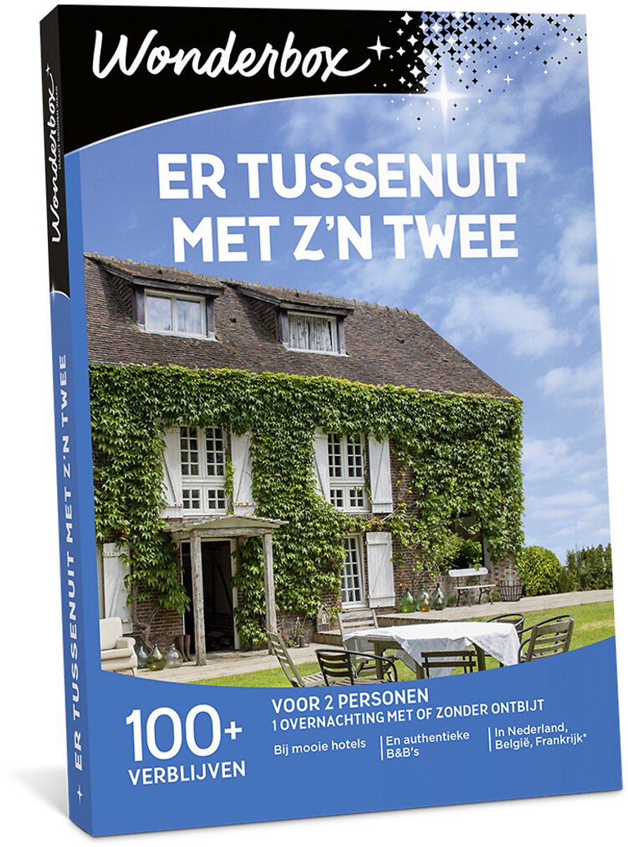 Wonderbox Cadeaubon - Er Tussenuit met z'n twee