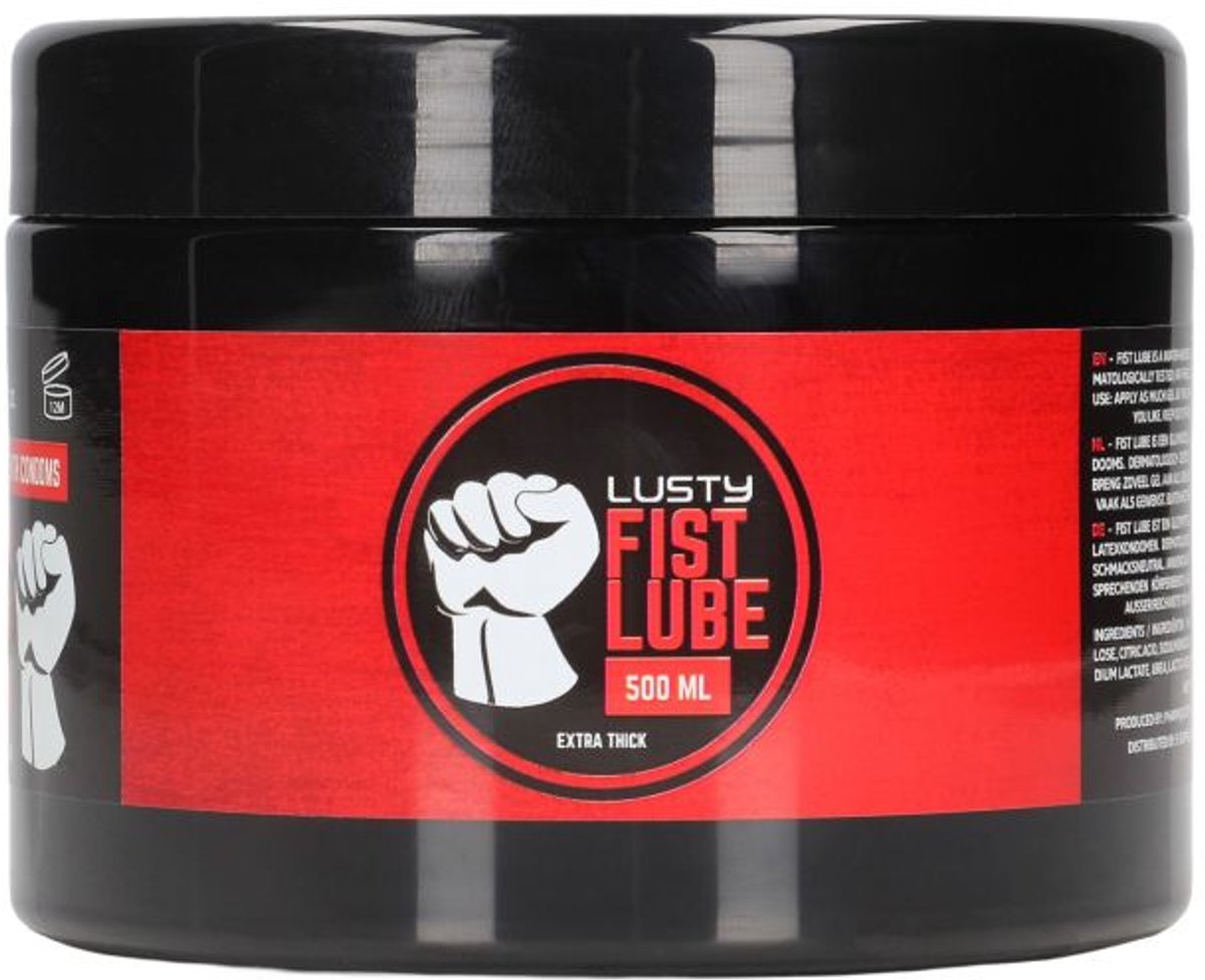 Lusty Fist Glijmiddel op Waterbasis 500 ml - Extra Dik Glijmiddel Voor Het Fisten - Fist It - Extra Dik Glijmiddel - Fisting Gel - Fist Fucking Gel - Fisting Glijmiddel