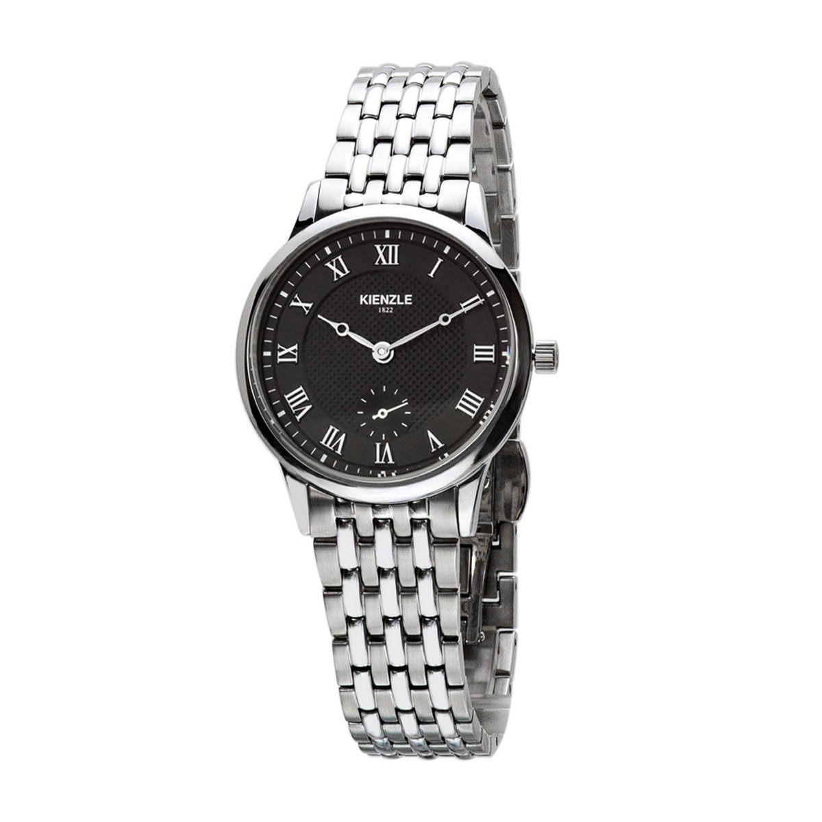 KIENZLE Horloge - Lady Munich - Quarz - KL612D - Roman - Zwarte Wijzerplaat