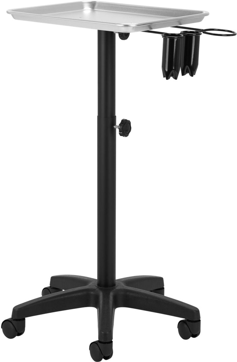 Gabbiano Kapperswagen Verstelbaar L-121B Met 2 Gereedschapcontainers