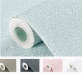 Origin Wallcoverings behang - grasweefsel in grafisch 3D motief | Leen