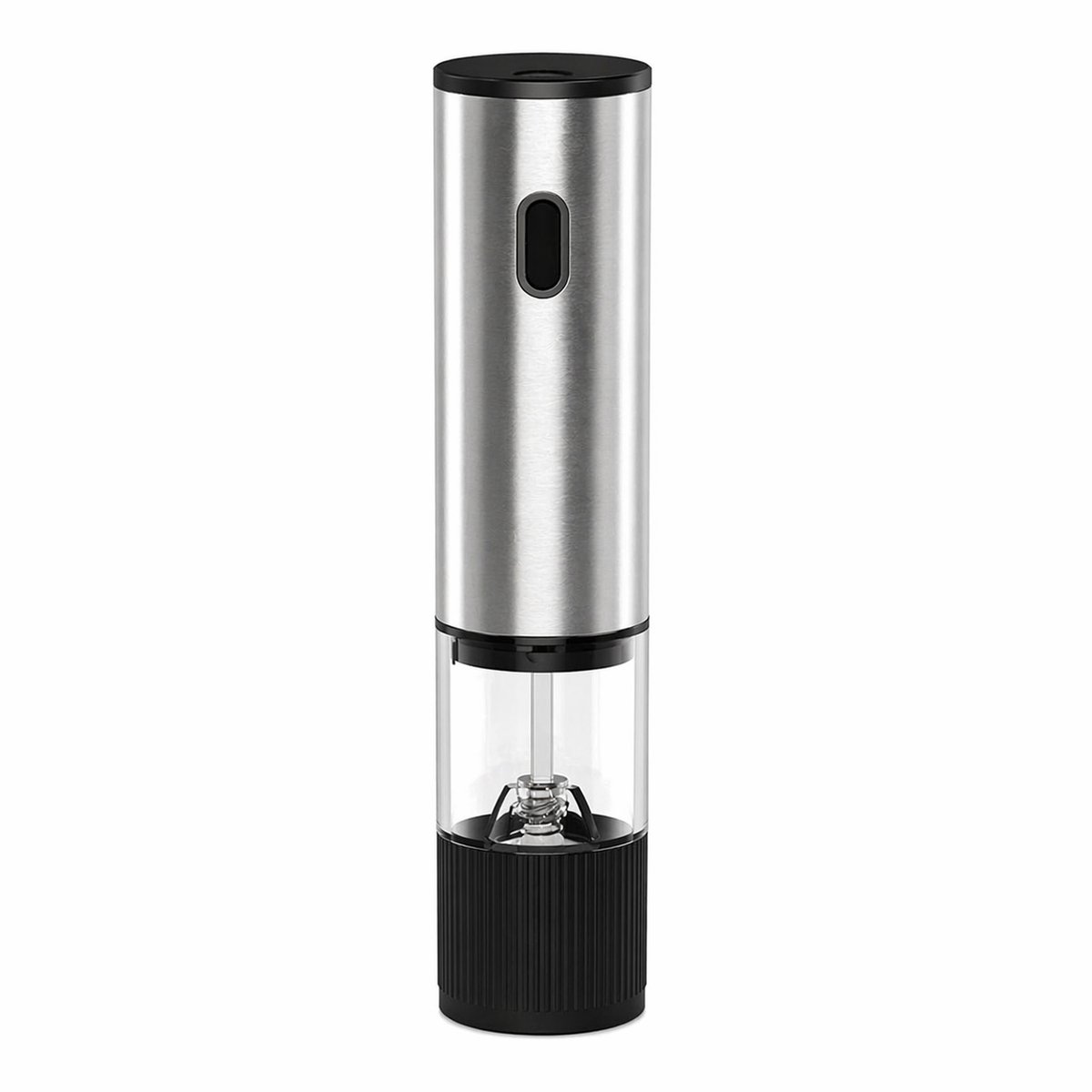 BOECK - Elektrische Peper- of Zoutmolen – Oplaadbaar USB – RVS – Automatische Pepermolen met Instelbare Maalgraad – 1 Stuk (Geen Set)