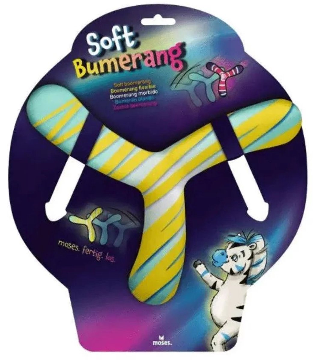 Soft Boomerang Geel - Boemerang