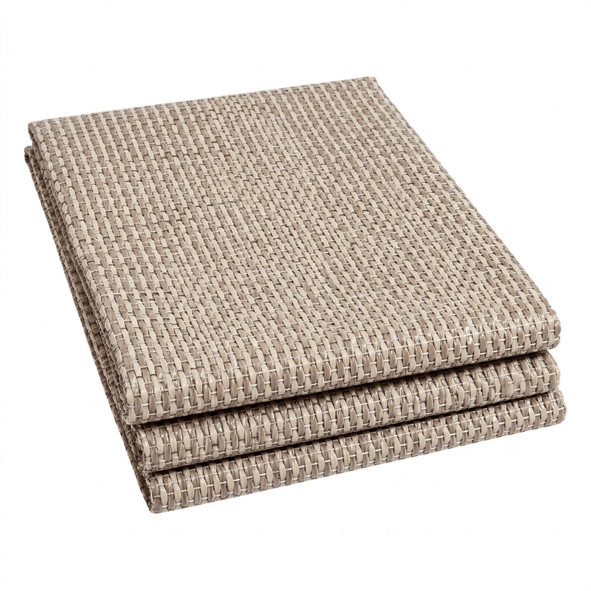 Happy Rhino - Pvc Tapijt Sarek Beige - Buitentapijt - Tenttapijt - PVC+Polyester - 2,5 x 4 m