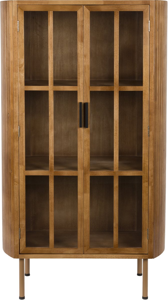 Novel Collection - Wandkast Yaz - Bruin - 38x80x140 cm
