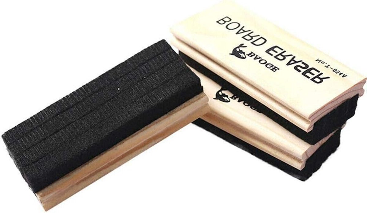 Felt Eraser voor het Schoonmaken van Schoolborden en Whiteboards - Ideaal voor Krijt en Drooguitwisbare Markers