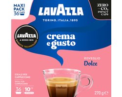 Lavazza A Modo Mio Capsule Caffè Crema e Gusto Dolce 36 koffiecups 270g