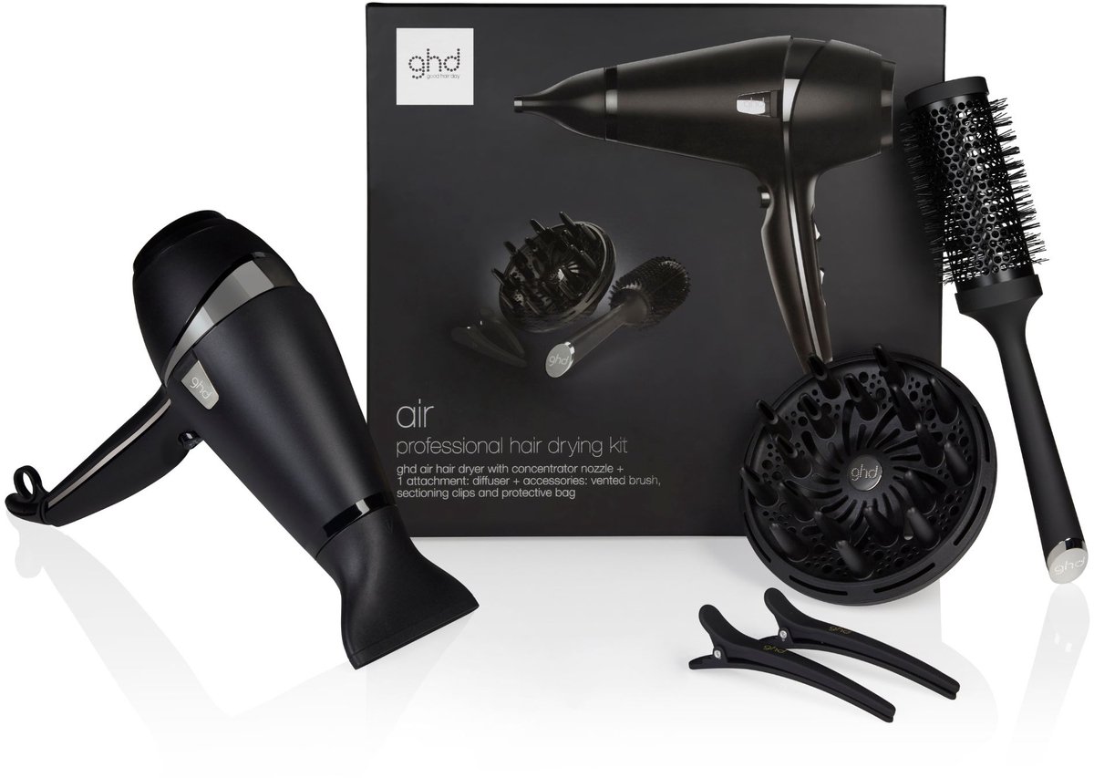 ghd - Air Föhn Premium Kit 2.0 - Haardroger - Zwart