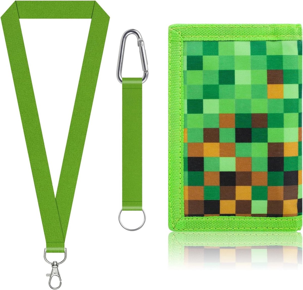 Kindertasje voor videogames, Pixel Portemonnee voor kinderen, Thema Wallet voor verjaardagscadeau en eerste schooldag
