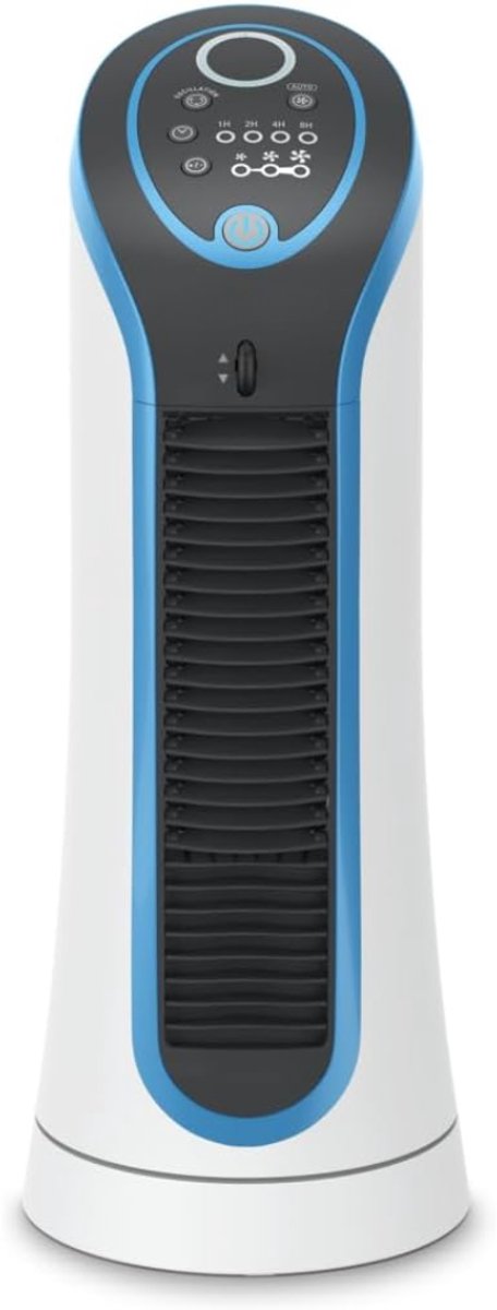 RUX® Ventilator toren - Ventilator staand - Torenventilator - Wit - 19cm x 19cm x 44cm