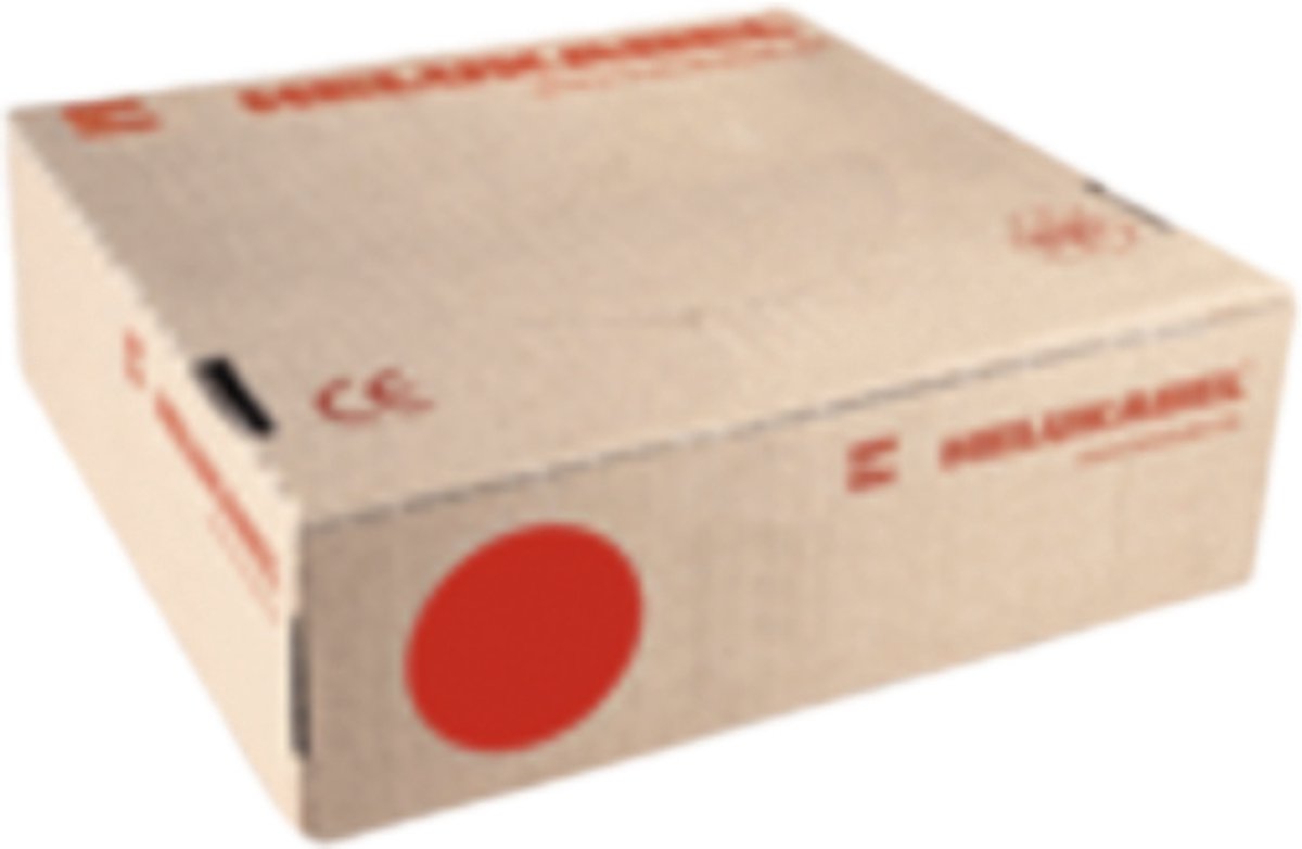 Montagedraad VDS 2.5mm² (H07V2-K) 90°C rood - per rol 100 meter (309002505)