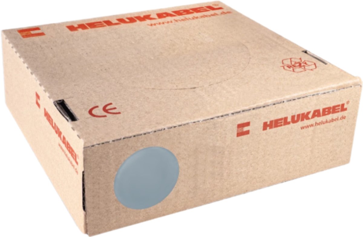 Montagedraad VDS 1.5mm² (H07V-K) 70° grijs - per rol 100 meter (29135)