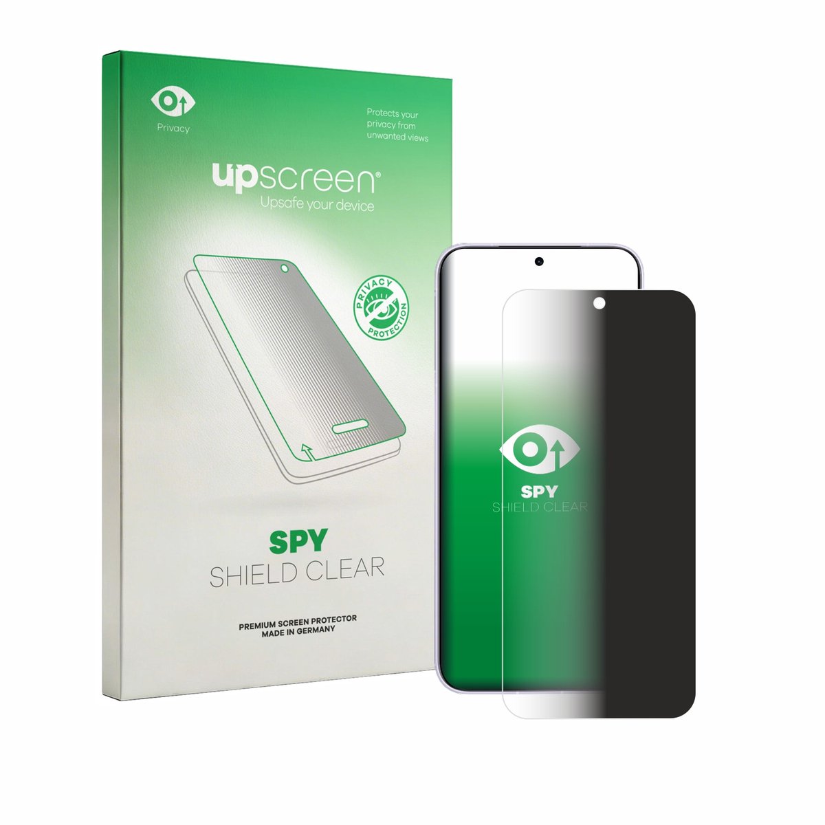 upscreen - privacy screenprotector voor Vivo X300s - Folie Beschermfolie Blauwlichtfilter