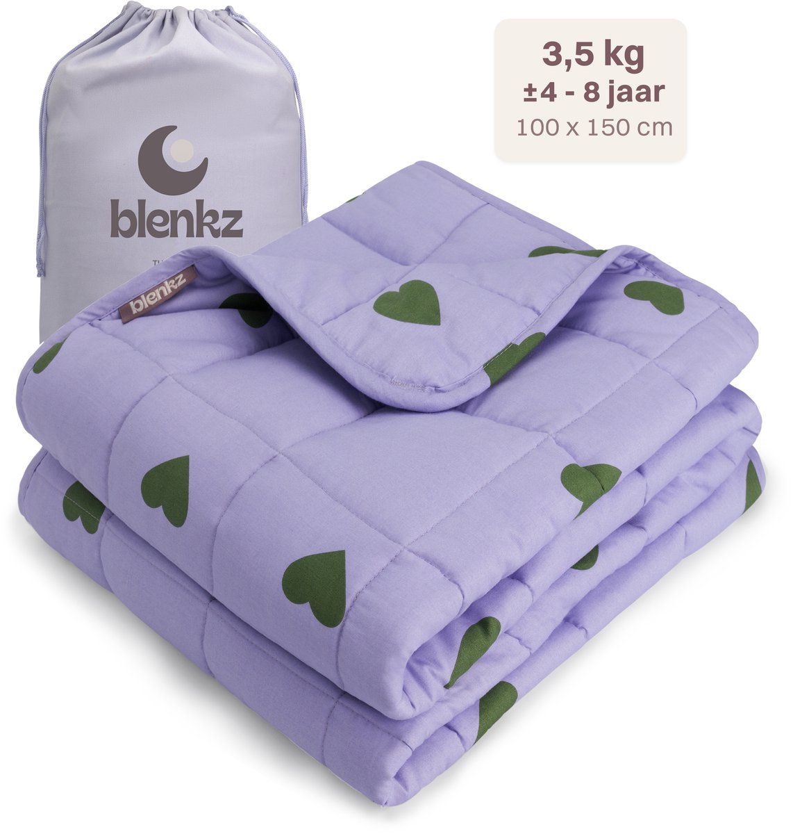EL Life Verzwaringsdeken Kind 3,2kg - 100 x 150cm EL Life Verzwaringsdeken Kind 3,2kg - 100 x 150cm