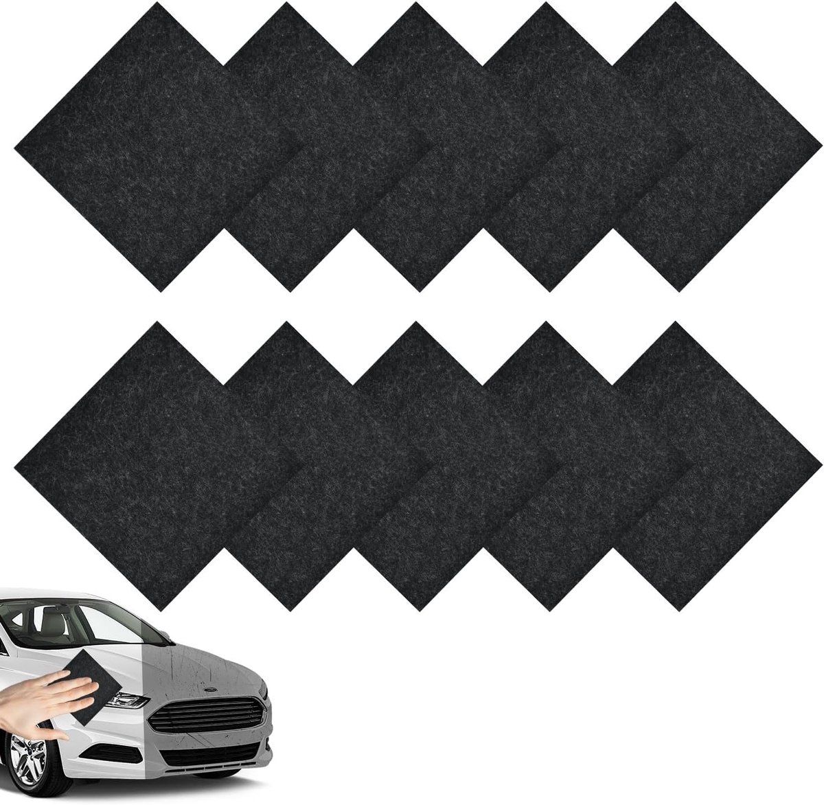 Krasverwijderaar Doek voor Auto, Effectieve Polijstmiddel voor Krasherstel, Lakonderhoud en Reiniging van Auto's
