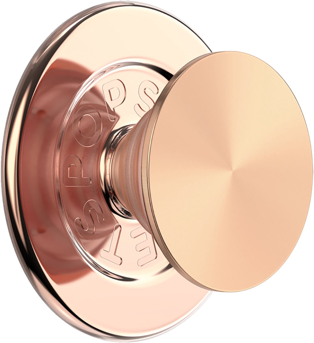 PopSockets, Smartphone PopGrip Premium MagSafe Standaard en Selfie Functie, Roségoud