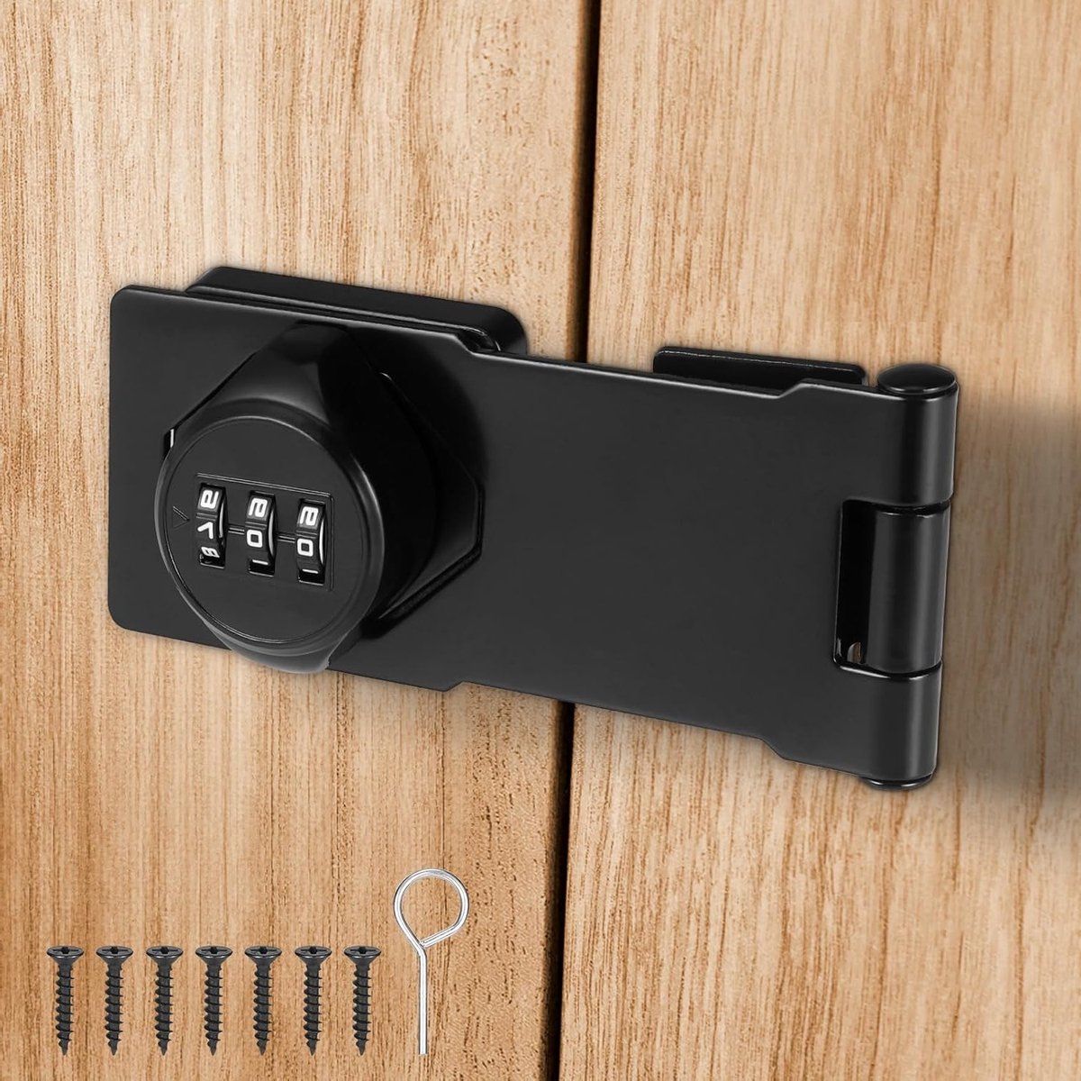 Zware Code Slot Deurslot en Hangslot voor Garages, Tuinen, Kasten en Badkamers met Veiligheidscode