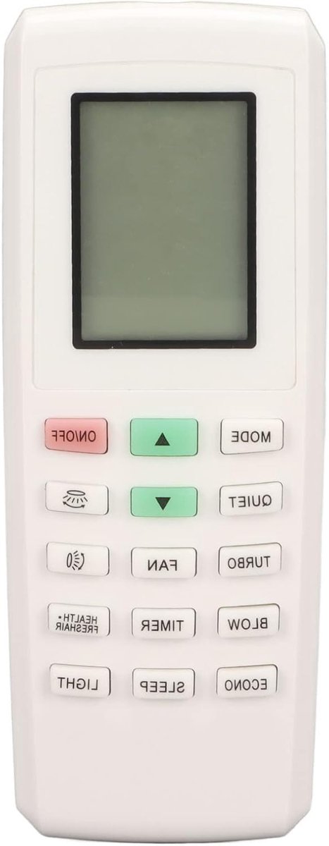 Universele Airconditioner Afstandsbediening Vervanging voor Gree YV Series - Compatibel met YV1FB7, YV1FB7F, YV1L1 en meer, Ideaal voor Thuis en Kantoor
