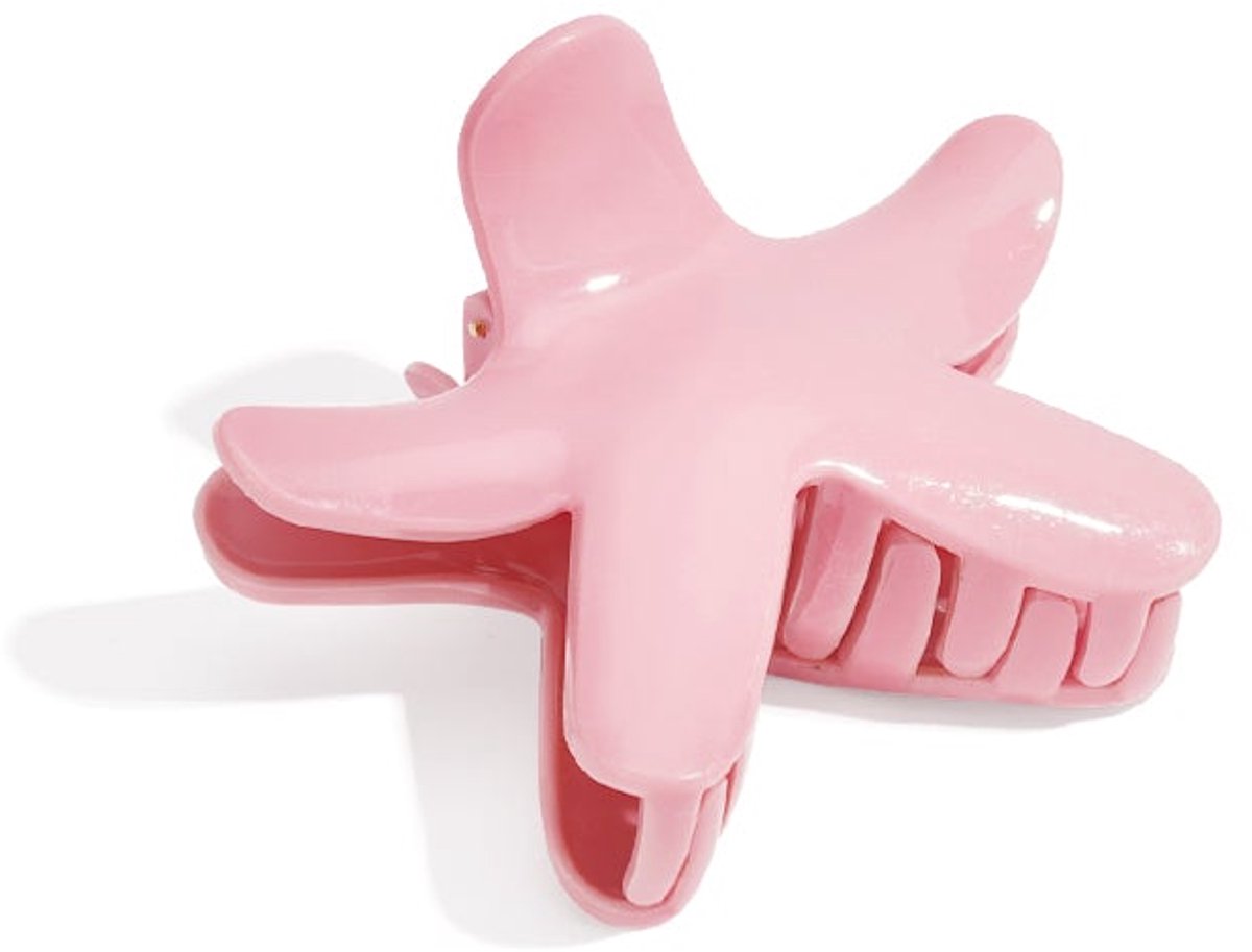 Haarspeldjes zeester dagelijkse plastic dagelijkse accessoires - Roze