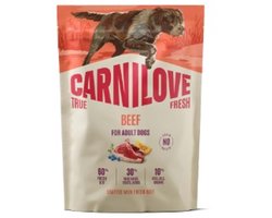 CARNILOVE TRUE FRESH - Dog - Beef for Adult All Breeds 1,5 kg