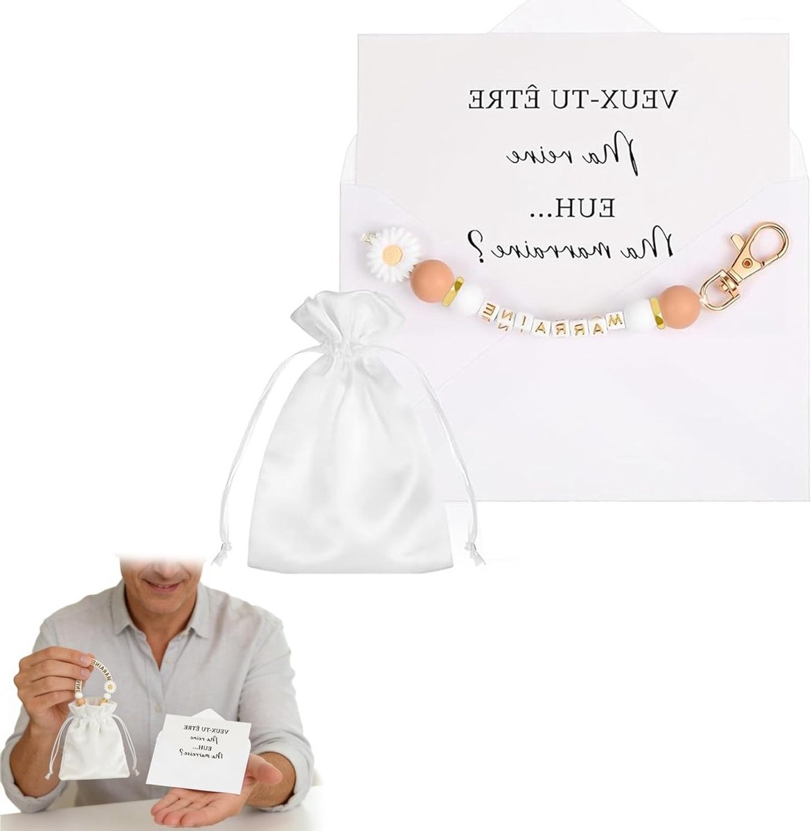 Unieke geschenken voor Doop, Communie, Verjaardag of Kerst – Luxe Cadeauset voor Oma met Sleutelhanger, Wenskaart, Envelop en Cadeautas voor Zwangerschapsaankondiging